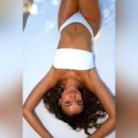 SKIMS Swim Cheeky Tanga Bottoms Marble Womens 2X - Picture 12 of 13